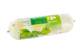 Beurre aromatisé en rouleau